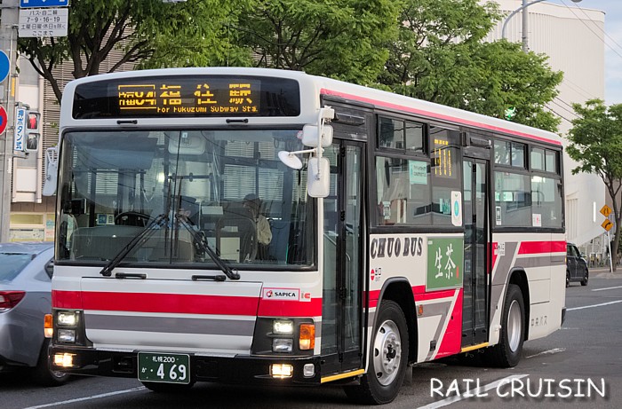 北海道 中央 ストア バス 新車